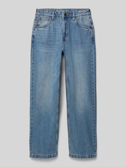Garcia Baggy fit jeans in 5-pocketmodel, model 'Jaysen' Blauw - 1