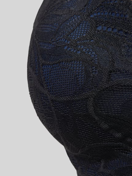 Triumph Gevoerde beugelbeha, model 'Body Makeup Illusion Lace' Zwart - 2
