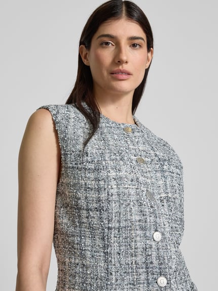 GUESS Weste mit Strukturmuster Modell 'SADIE' Hellblau 3