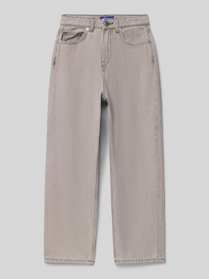 ONLY & SONS Loose fit jeans van puur katoen, model 'FADE' Middengrijs - 1
