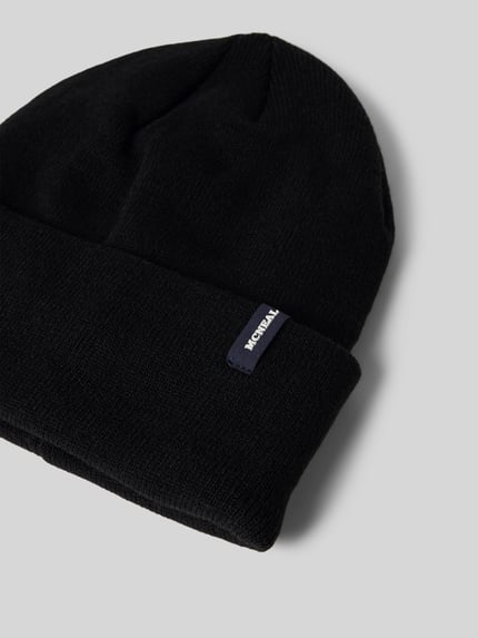 MCNEAL Beanie mit Label-Detail Black 2