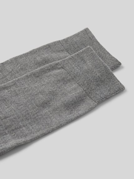 FALKE Sokken met labelstitching Lichtgrijs gemêleerd - 2