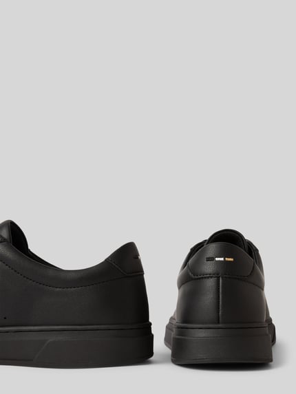BOSS Low Top sneakers van echt rundleer Model 'KIERAN_TENN_ALLT' Black - 2