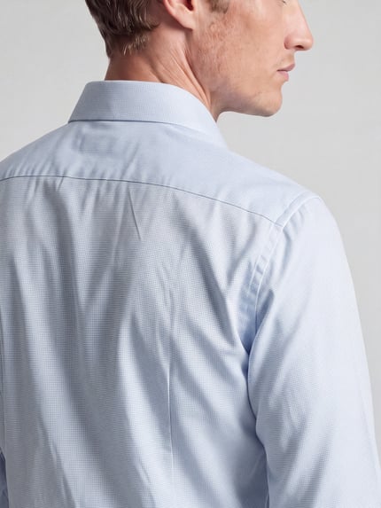 BOSS Slim Fit Businesshemd mit Kentkragen Bleu 3