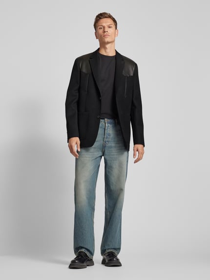 The Kooples Marynarka z czystej wełny Model 'VESTE' Czarny 1