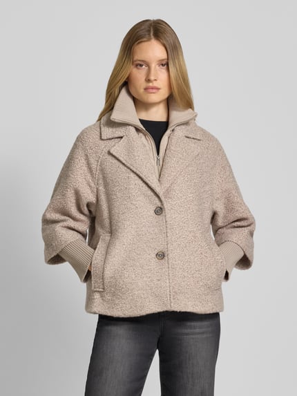 Tom Tailor Regular Fit Cape Jacke mit Teddyfell
Beige 4