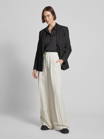 Lauren Ralph Lauren Hose mit fixierten Bundfalten Modell 'KIRAHN' Offwhite 1