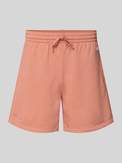 Szorty dresowe o kroju relaxed fit z plakietką z logo model '' Shop The Look MANNEQUINE