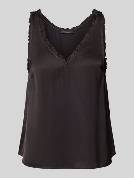Scotch & Soda Blousetop van viscose met V-hals Zwart - 2