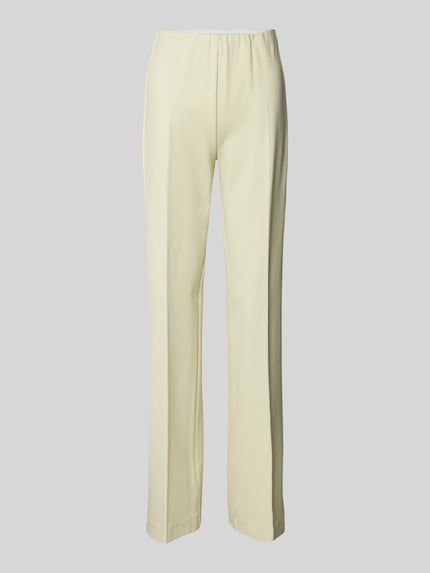 DRYKORN Regular Fit Stoffhose mit Bügelfalten Modell 'ALIVE' Pastellgelb 2