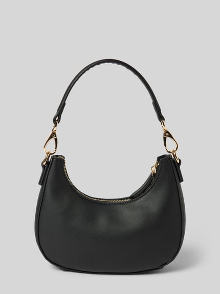 Valentino Bags Torebka z napisem z logo model ‘ZERO RE’ Czarny 3