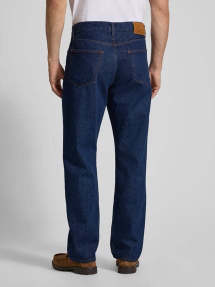 Tommy Hilfiger Jeansy o luźnym kroju z czystej bawełny Jeansowy niebieski 5
