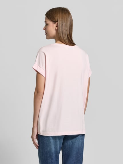 ARMEDANGELS Loose Fit T-Shirt aus reiner Baumwolle Modell 'IDAARA' Rosa 5