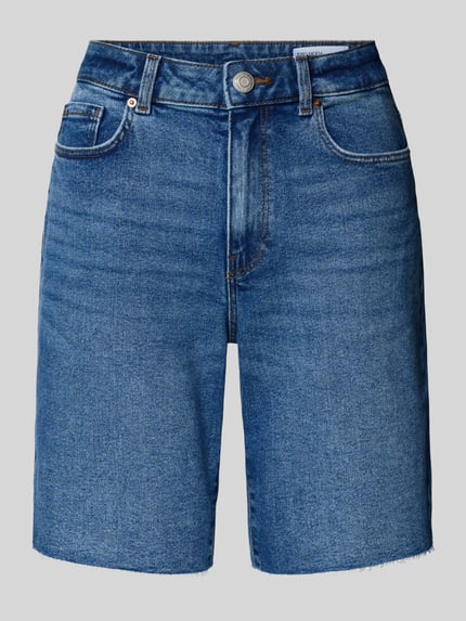 VERO MODA Regular Fit Jeansshorts aus Baumwoll-Mix Modell 'CLEO' Jeansblau 2