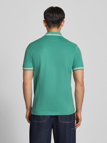 Tommy Jeans Regular Fit Poloshirt aus reiner Baumwolle Lind 5