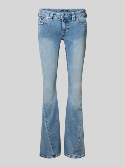 TRUE RELIGION Bootcut-Jeans aus Baumwoll-Mix Modell 'JOEY' Hellblau 2