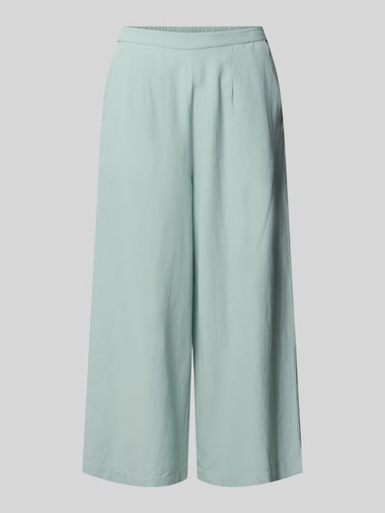 Culotte aus Viskose-Mix mit Eingrifftaschen Modell 'PRISILLA' Shop The Look MANNEQUINE