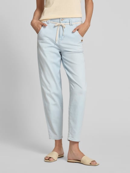 GANG Balloon Fit Jeans im 5-Pocket-Design Modell 'Via' Hellblau 4