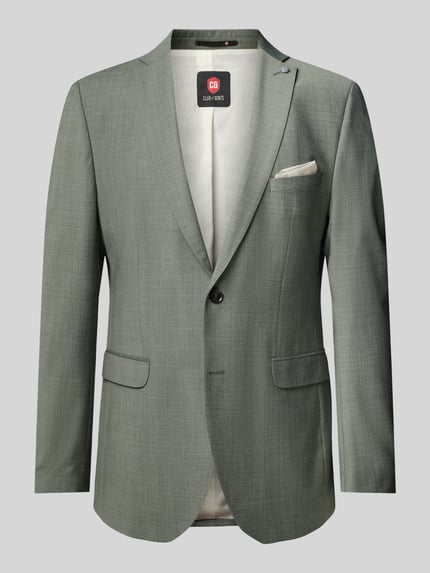 2-knoops colbert met reverskraag model 'Caden' Shop The Look MANNEQUINE