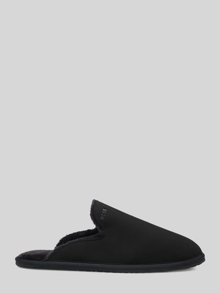 BOSS Hausschuh mit warmem Futter Black 3