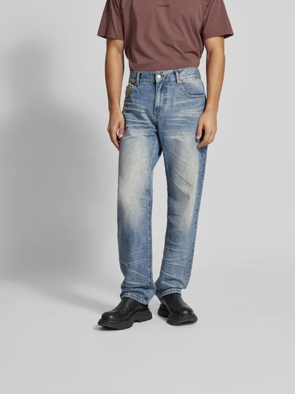 Billionaire Boys Club Kurtka jeansowa z listwą guzikową Jeansowy niebieski 4