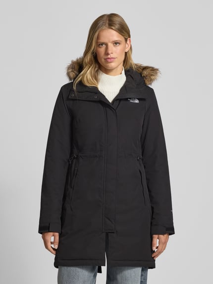 The North Face Funktionsparka mit Logo-Stitching Modell 'Zaneck' Black 4