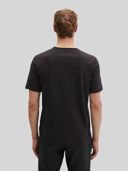 Marc O'Polo Regular Fit T-Shirt aus reiner Baumwolle Black 5