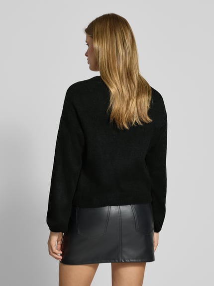 ONLY Strickjacke mit dekorativen Schleifen Black 5