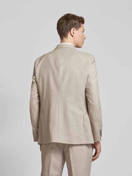 Pierre Cardin Marynarka z brustaszą model „Grant” Beżowy 5