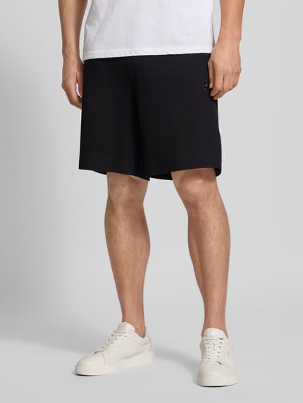 BOSS Regular Fit Bermudas aus reiner Baumwolle Black 4