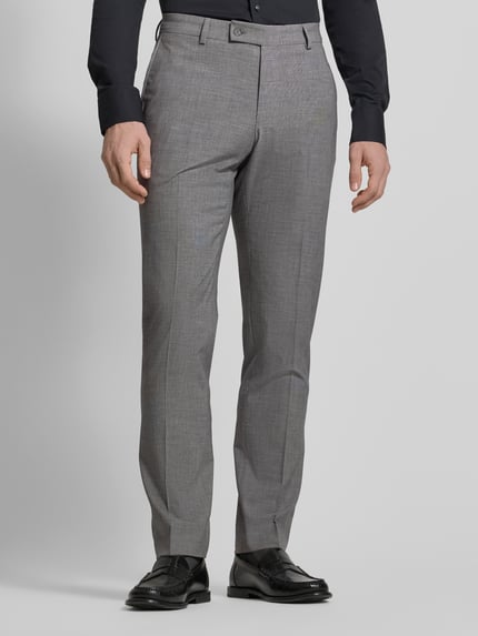 HECHTER PARIS Regular Fit Anzug mit Viskose-Anteil Anthrazit Melange 6