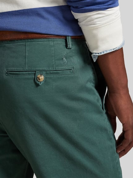 Polo Ralph Lauren Straight Fit Chino aus Baumwoll-Mix Dunkelgruen 3