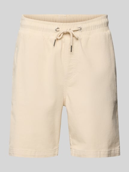 Mazine Regular Fit Shorts aus Cord Offwhite 2