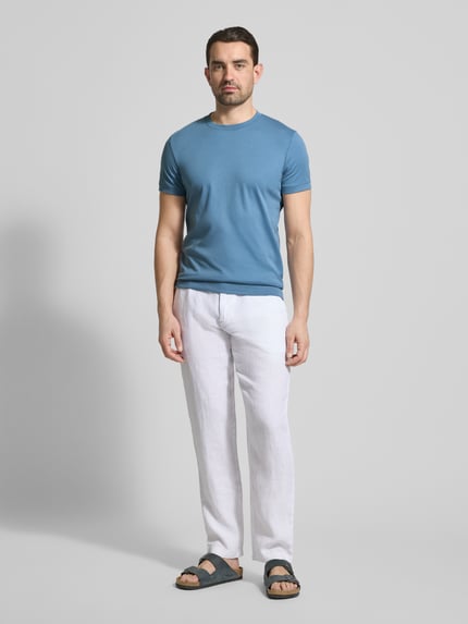 RAGMAN T-Shirt mit Rundhalsausschnitt Jeansblau 1