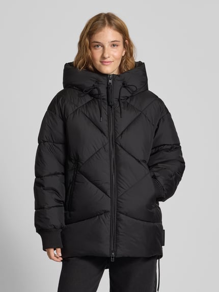 Marc O'Polo DENIM Comfort Fit Steppjacke mit Kapuze Black 4