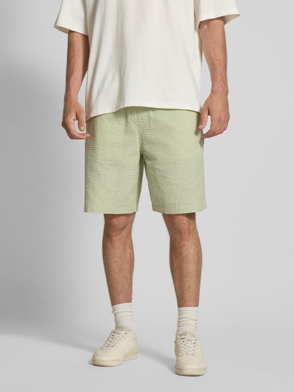 Carhartt Work In Progress Shorts mit Strukturmuster Modell 'Toland' Hellgruen 4