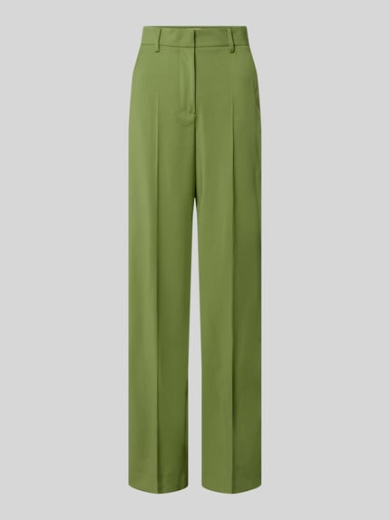 Weite Hose aus reiner Schurwolle Modell 'WKDVISIVO' Shop The Look MANNEQUINE