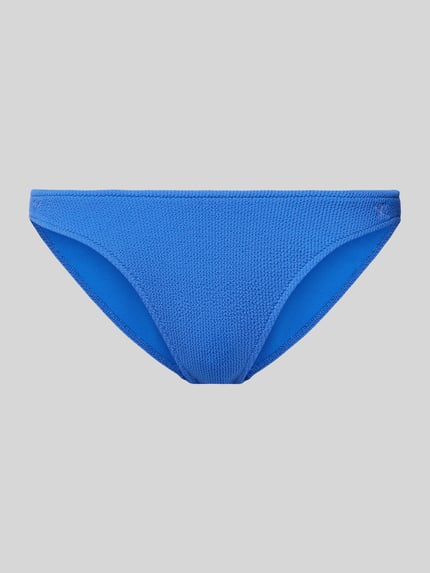Bikini-Hose mit Strukturmuster Modell 'NAIDA SCRUNCHY' Shop The Look MANNEQUINE