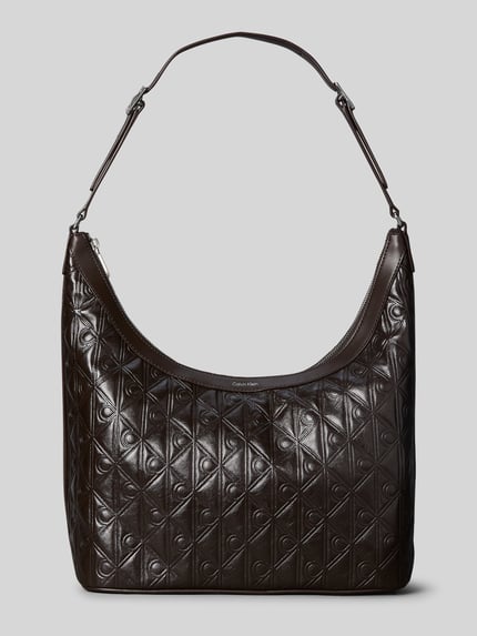 CK Calvin Klein Henkeltasche mit Logo-Prägung Dunkelbraun 2