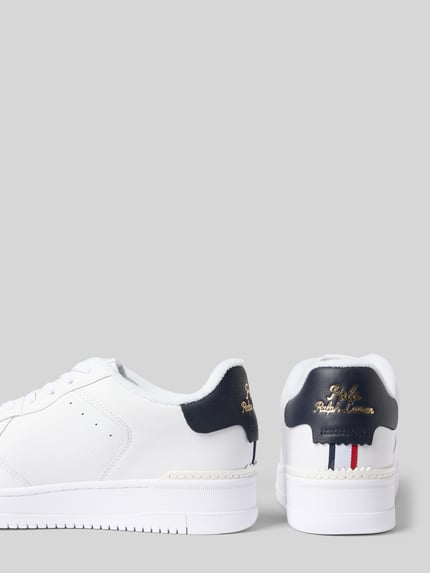 Polo Ralph Lauren Sneakers van gecoate leer-mix model 'MASTER COURT' Wit - 2