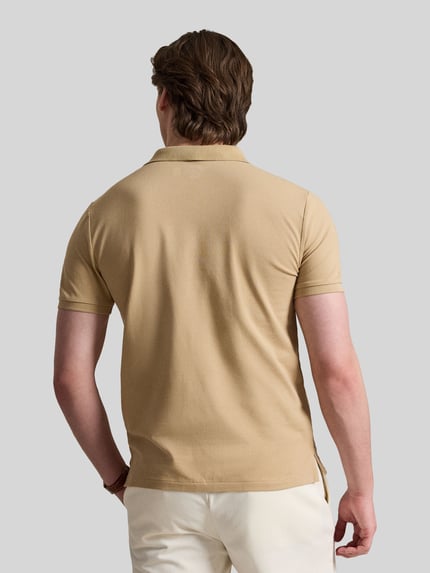 Polo Ralph Lauren Regular Fit Poloshirt aus Baumwoll-Mix Beige 5