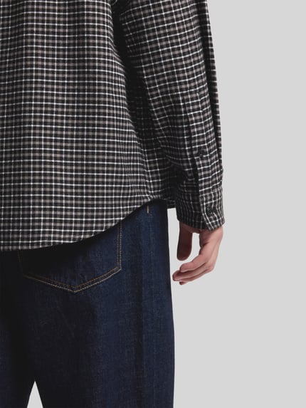 HUGO Blue Regular Fit Freizeithemd mit Logo-Patch Anthrazit 6