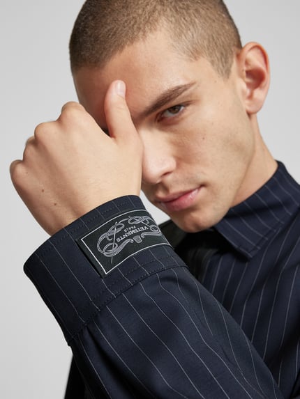 VETEMENTS Vrijetijdsoverhemd met knoopsluiting Zwart - 3