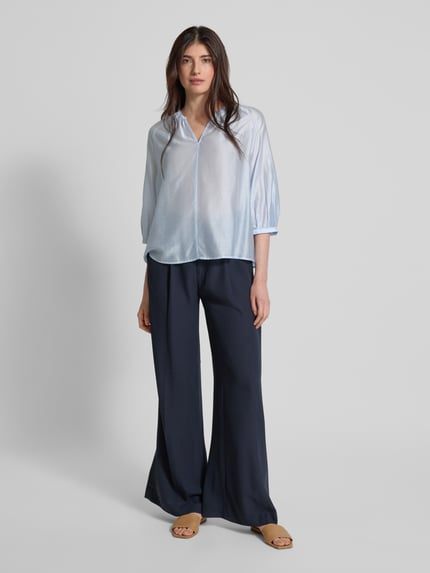 someday. Relaxed Fit Bluse mit 3/4-Arm Modell 'Zamudra' Bleu 1