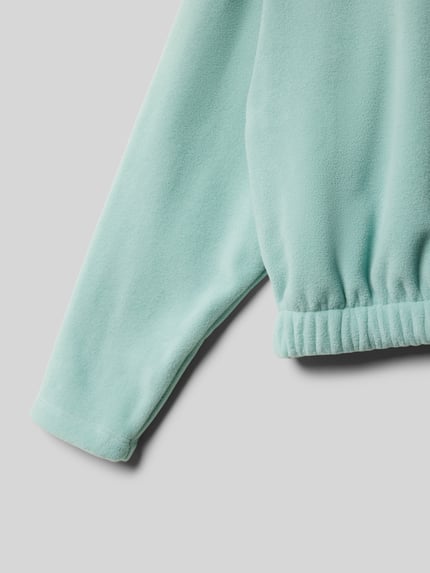 Tom Tailor Korte fleece schipperstrui Mintgroen - 2