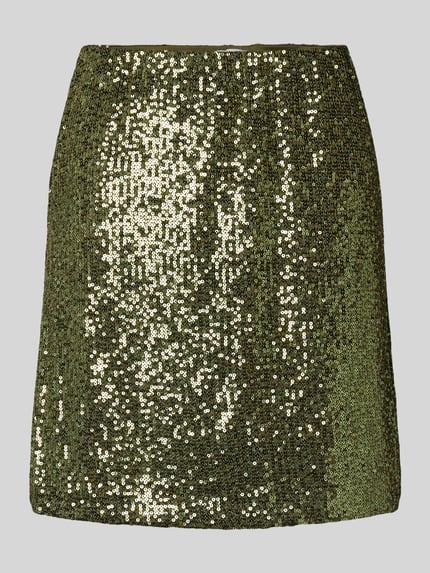 Minirock mit Paillettenbesatz Modell 'Orice' Shop The Look MANNEQUINE