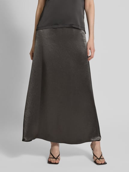 MM by Max Mara Maxirock mit elastischem Bund Modell 'NUEVO' Oliv 4