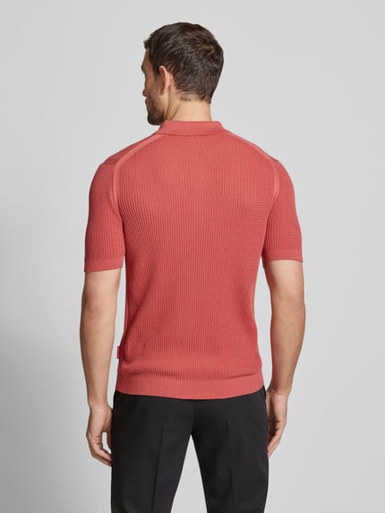 JOOP! JEANS Slim Fit Poloshirt mit Polokragen Lachs 5