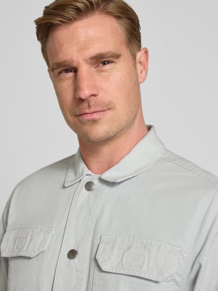 Barbour Regular Fit Freizeithemd aus reiner Baumwolle Hellblau 3
