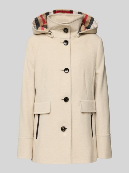 Gil Bret Jacke mit Stehkragen und Pattentaschen Sand Melange 2